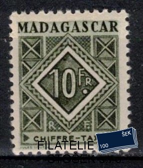 Madagascar známky Yv TT 39