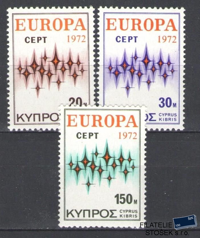 Kypr známky Mi 374-76