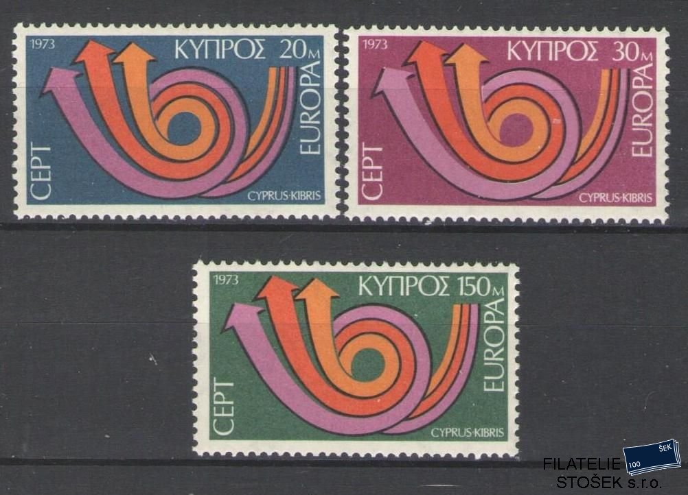 Kypr známky Mi 389-91
