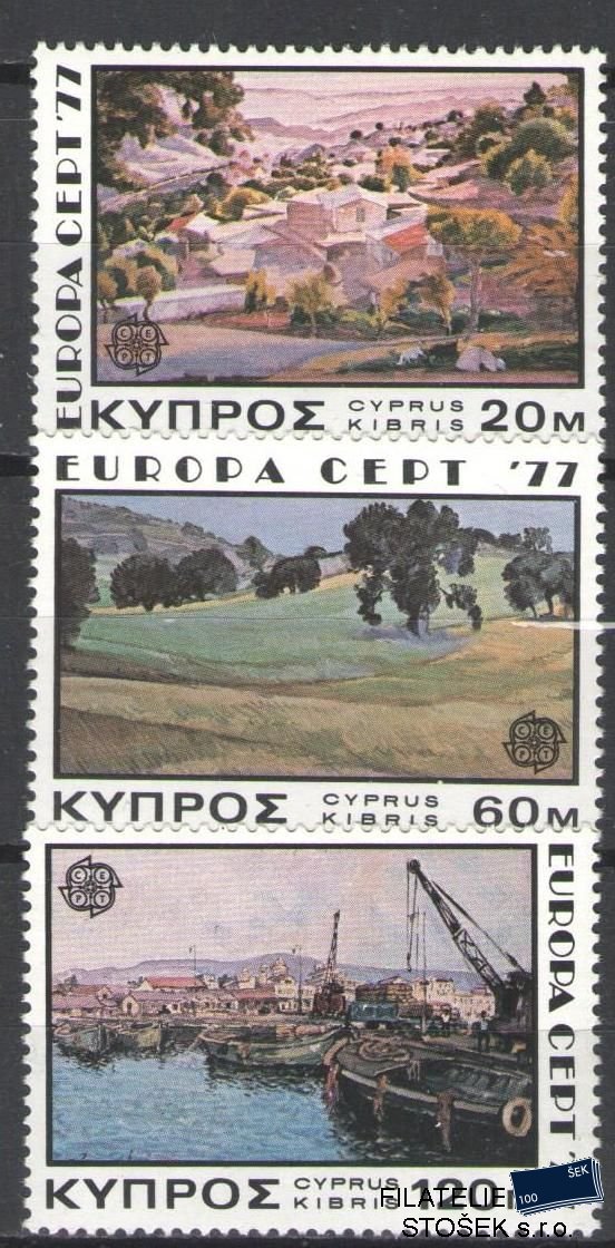 Kypr známky Mi 464-66