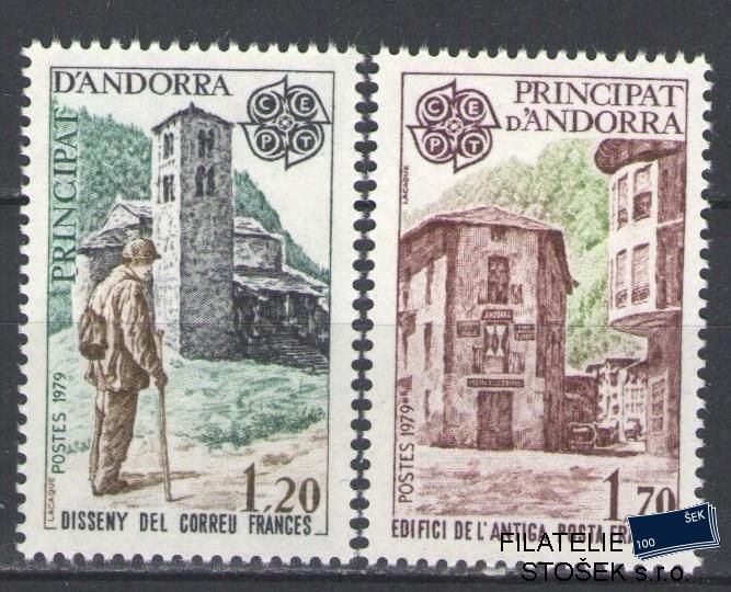Francouzská Andora známky Mi 297-98