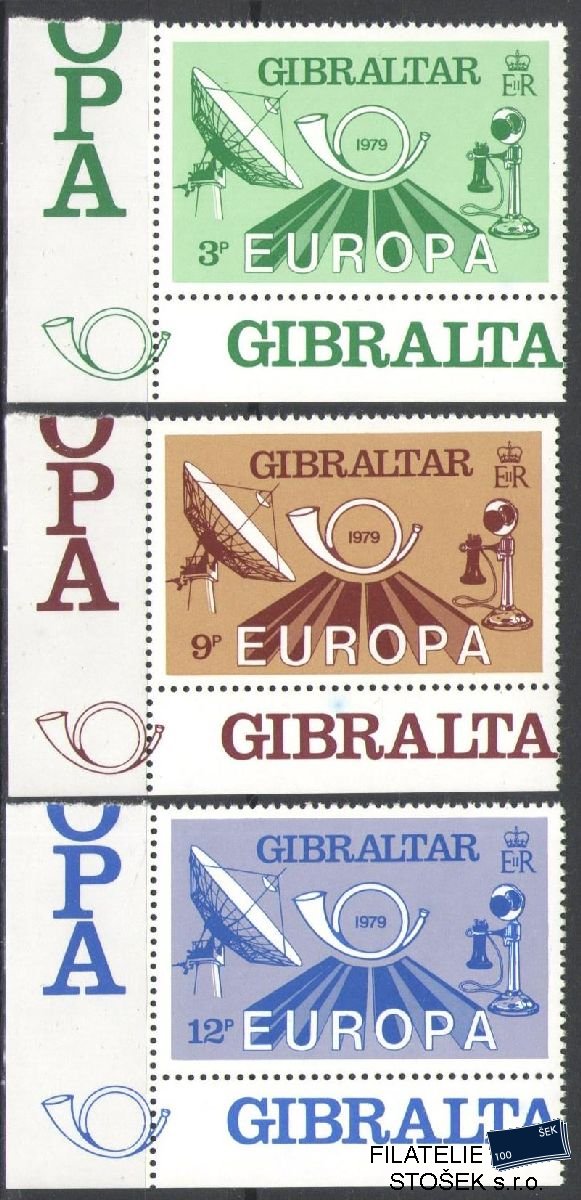 Gibraltar známky Mi 392-94