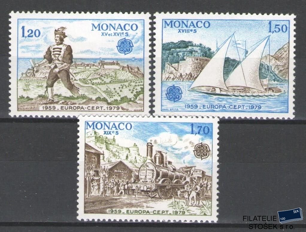 Monako známky Mi 1375-77