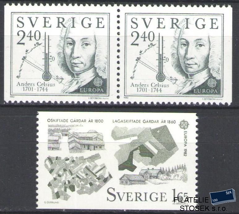 Švédsko známky Mi 1187-88