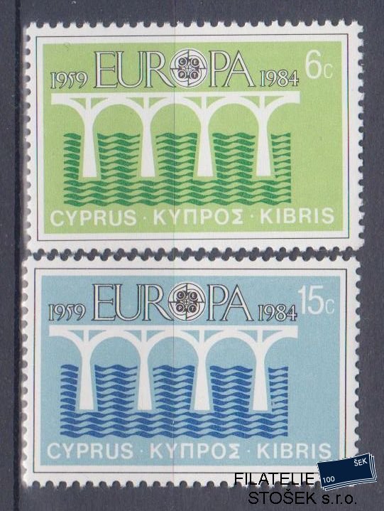 Kypr známky Mi 611-12