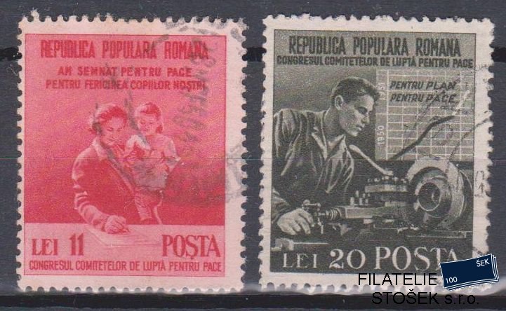 Rumunsko známky Mi 1236-37
