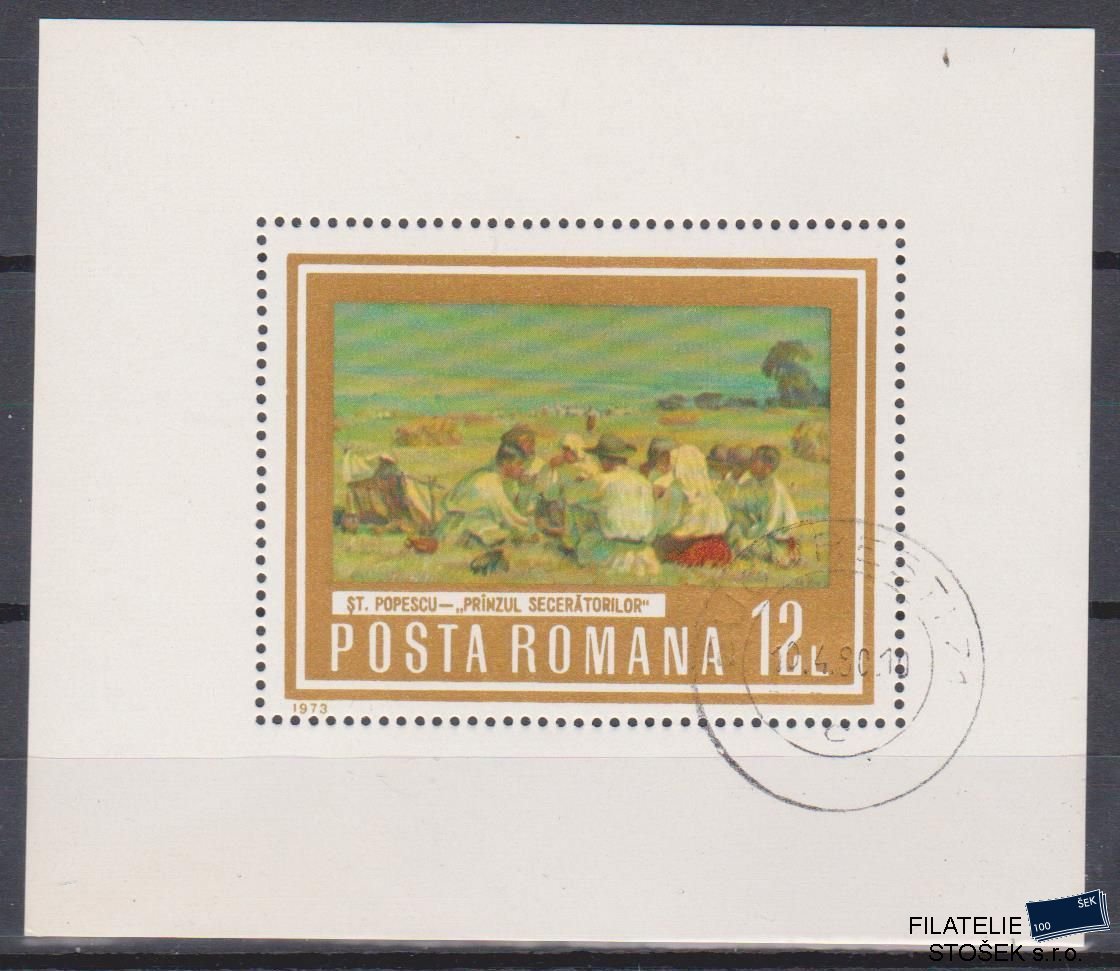 Rumunsko známky Mi Blok 109