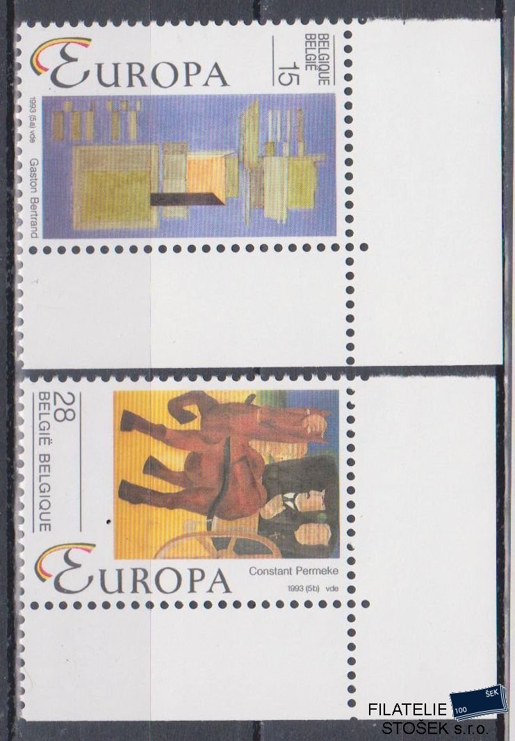 Belgie známky Mi 2553-54