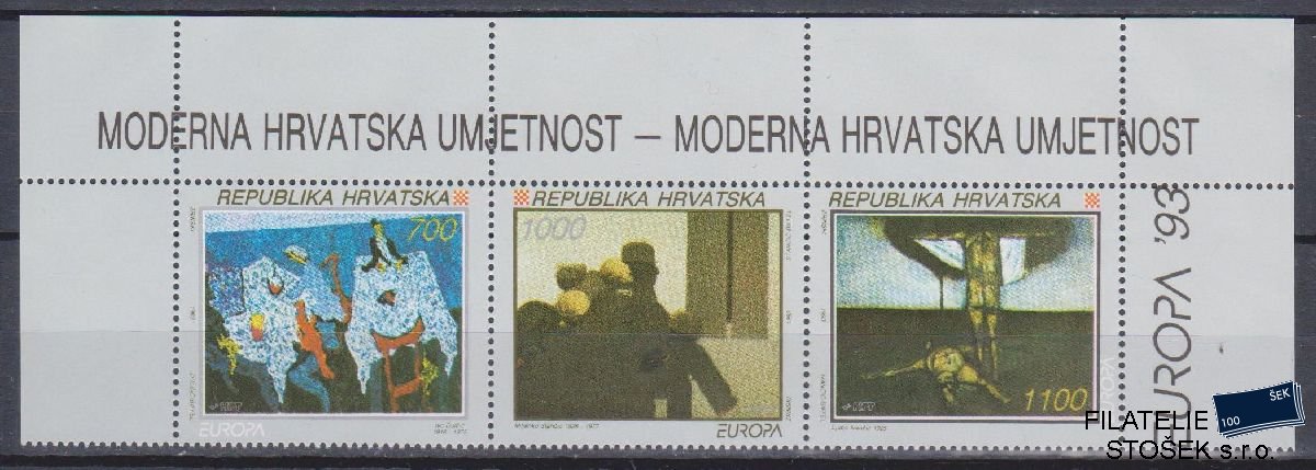 Chorvatsko známky Mi 240-42