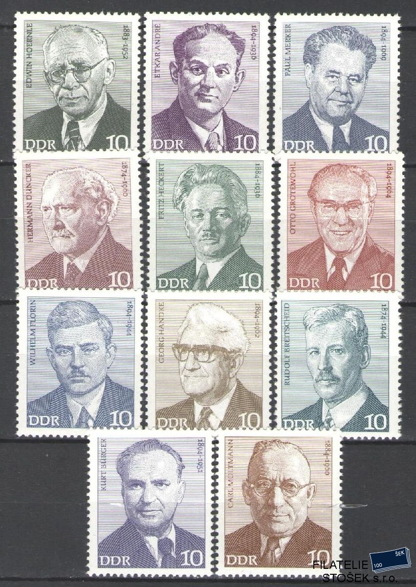 NDR známky Mi 1907-17