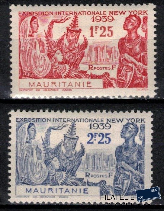 Mauritanie známky Yv 98-9
