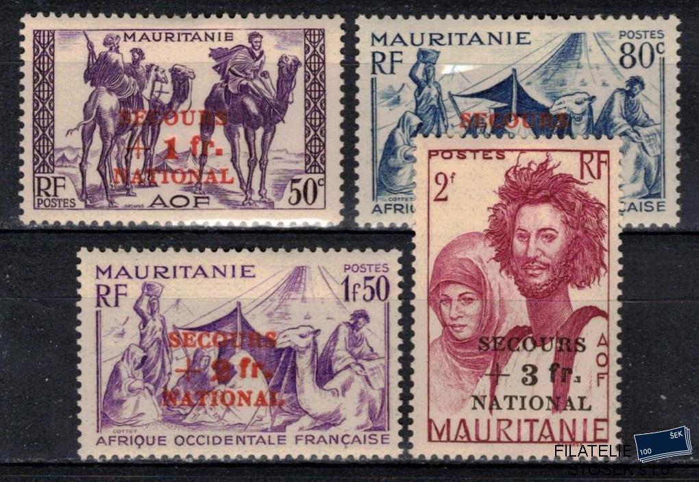 Mauritanie známky Yv 119-22