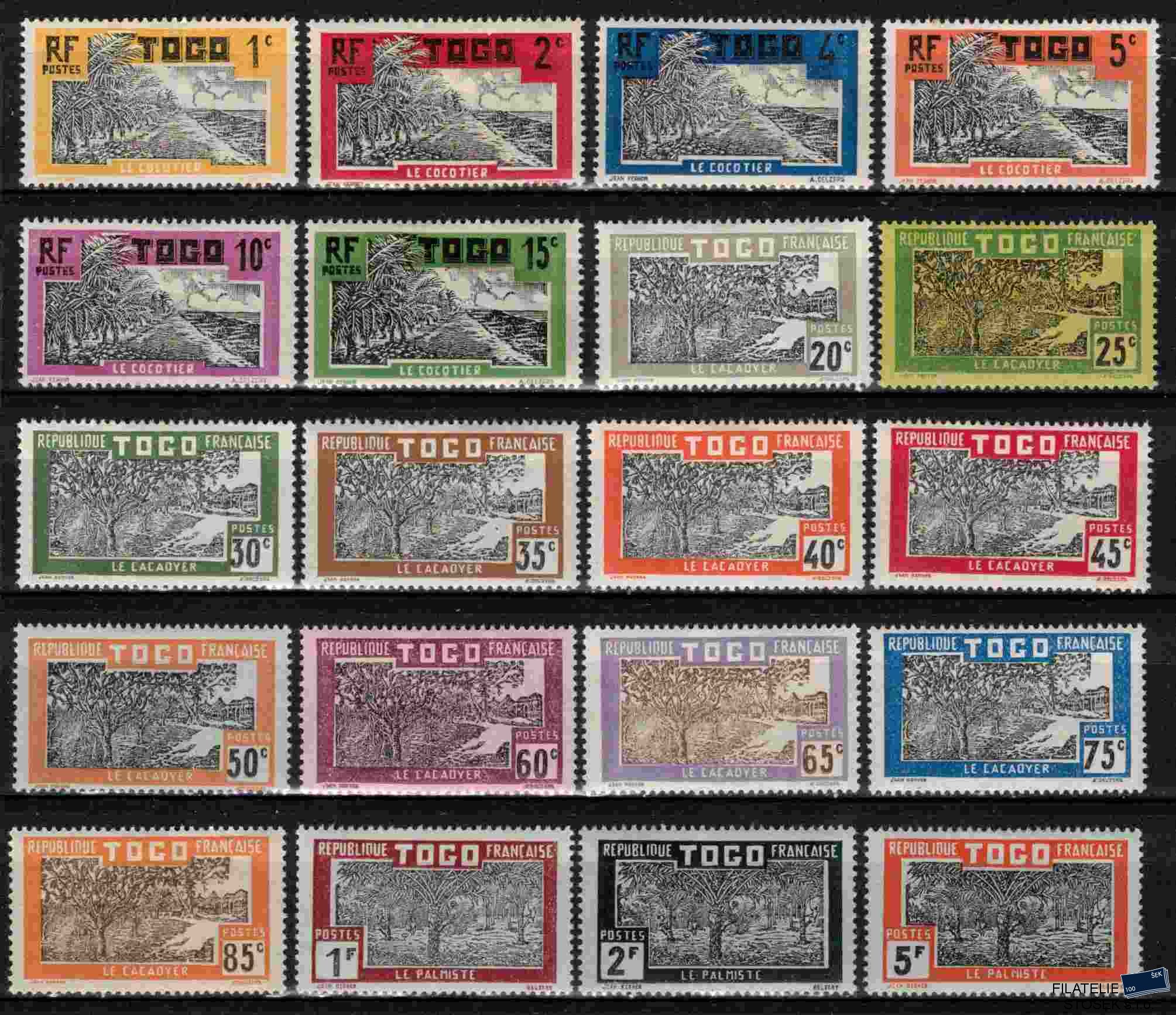 Togo známky Yv 124-43