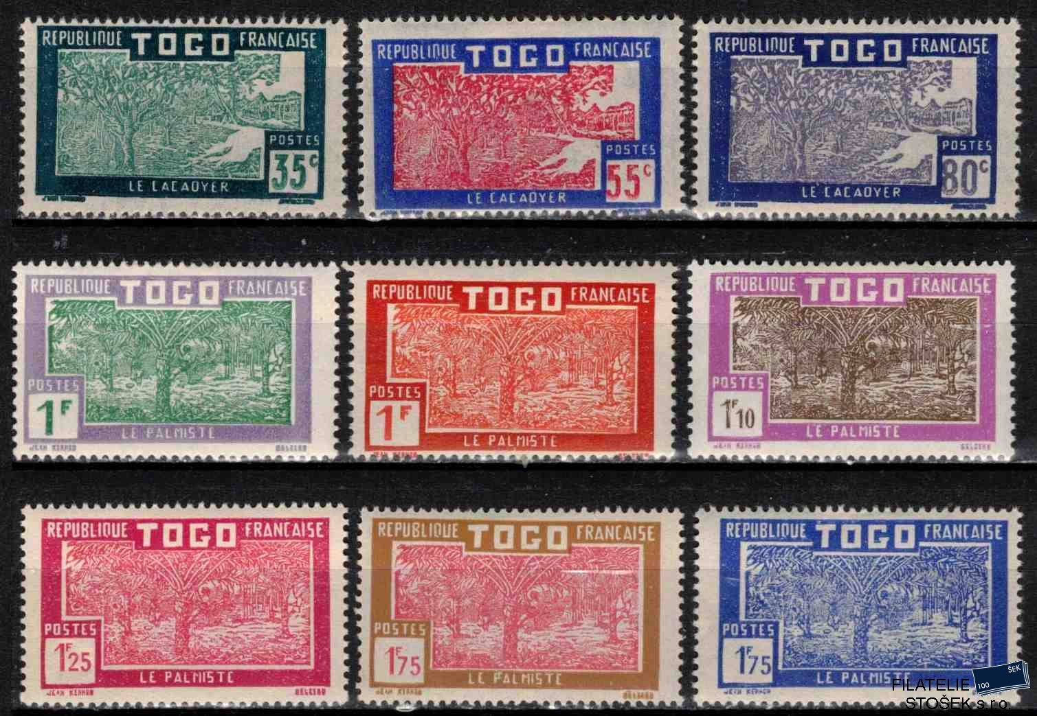 Togo známky Yv 153-60