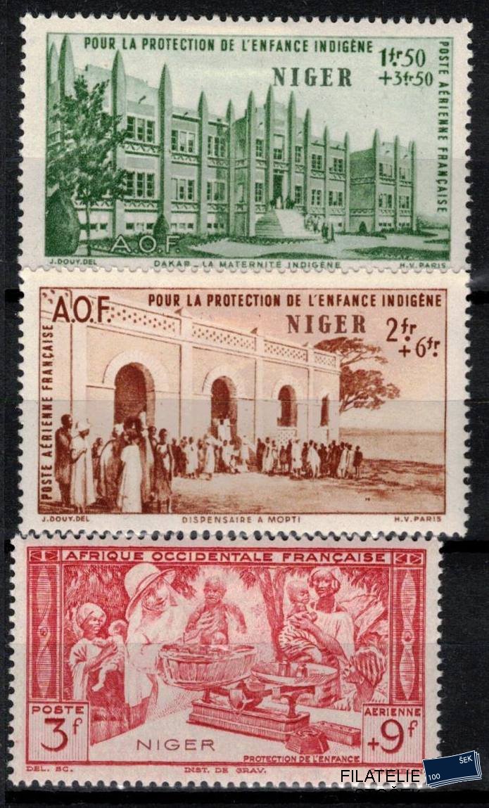 Niger známky Yv PA 6-8