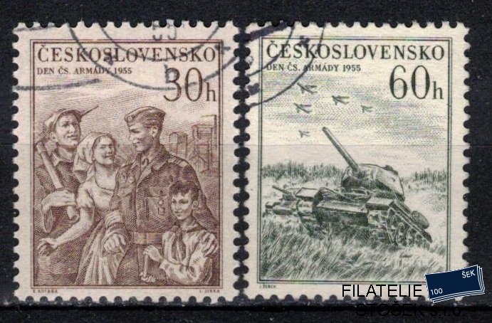 ČSSR známky 858-9