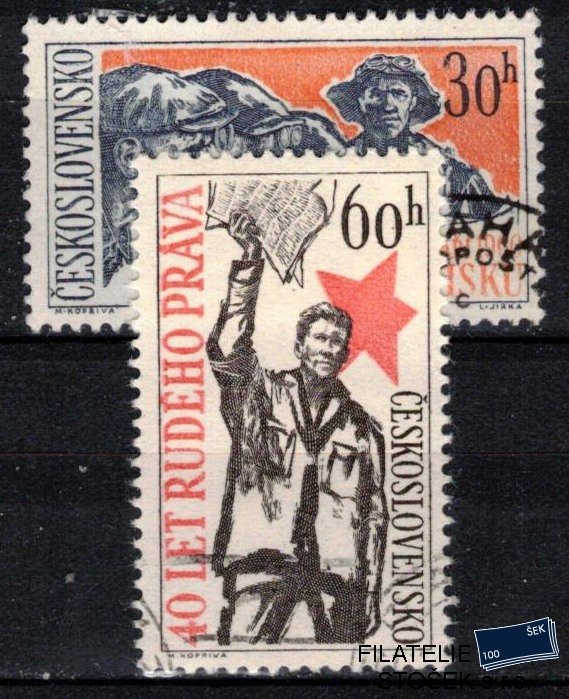 ČSSR známky 1139-40