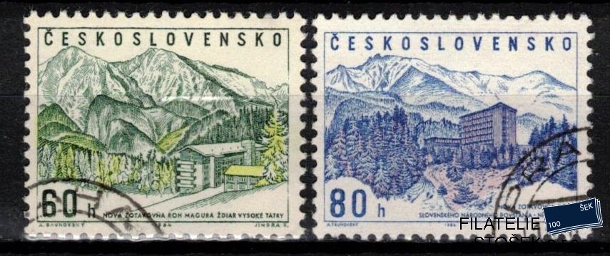 ČSSR známky 1363-4