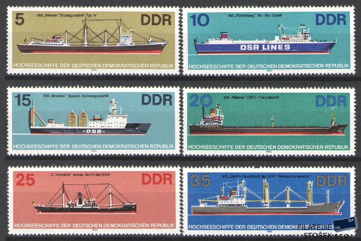 NDR známky Mi 2709-14
