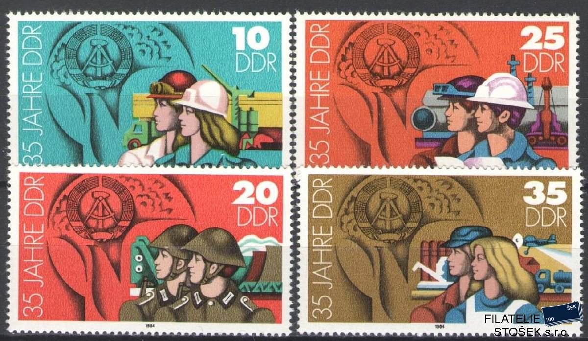 NDR známky Mi 2898-2901