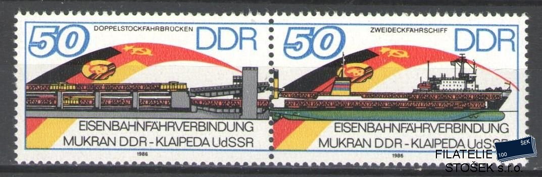 NDR známky Mi 3052-53 Spojka