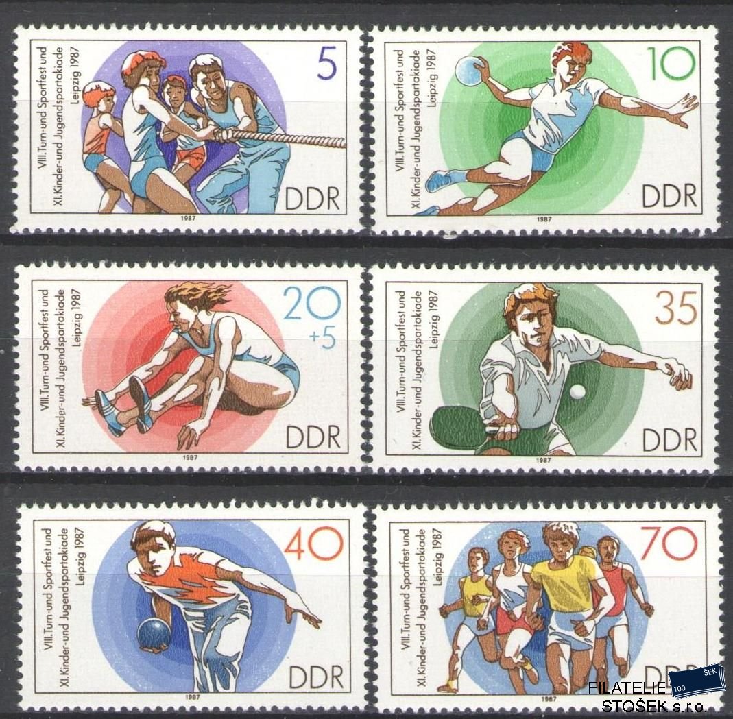 NDR známky Mi 3111-16