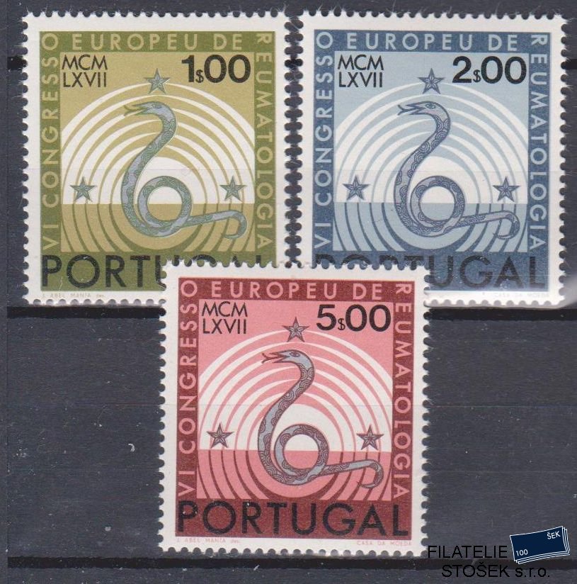 Portugalsko známky Mi 1040-42