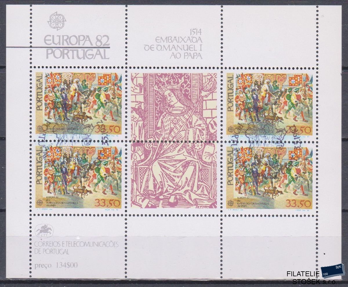 Portugalsko známky Mi Blok 35