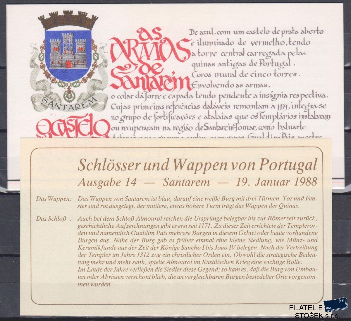 Portugalsko známky Mi 1740 MH