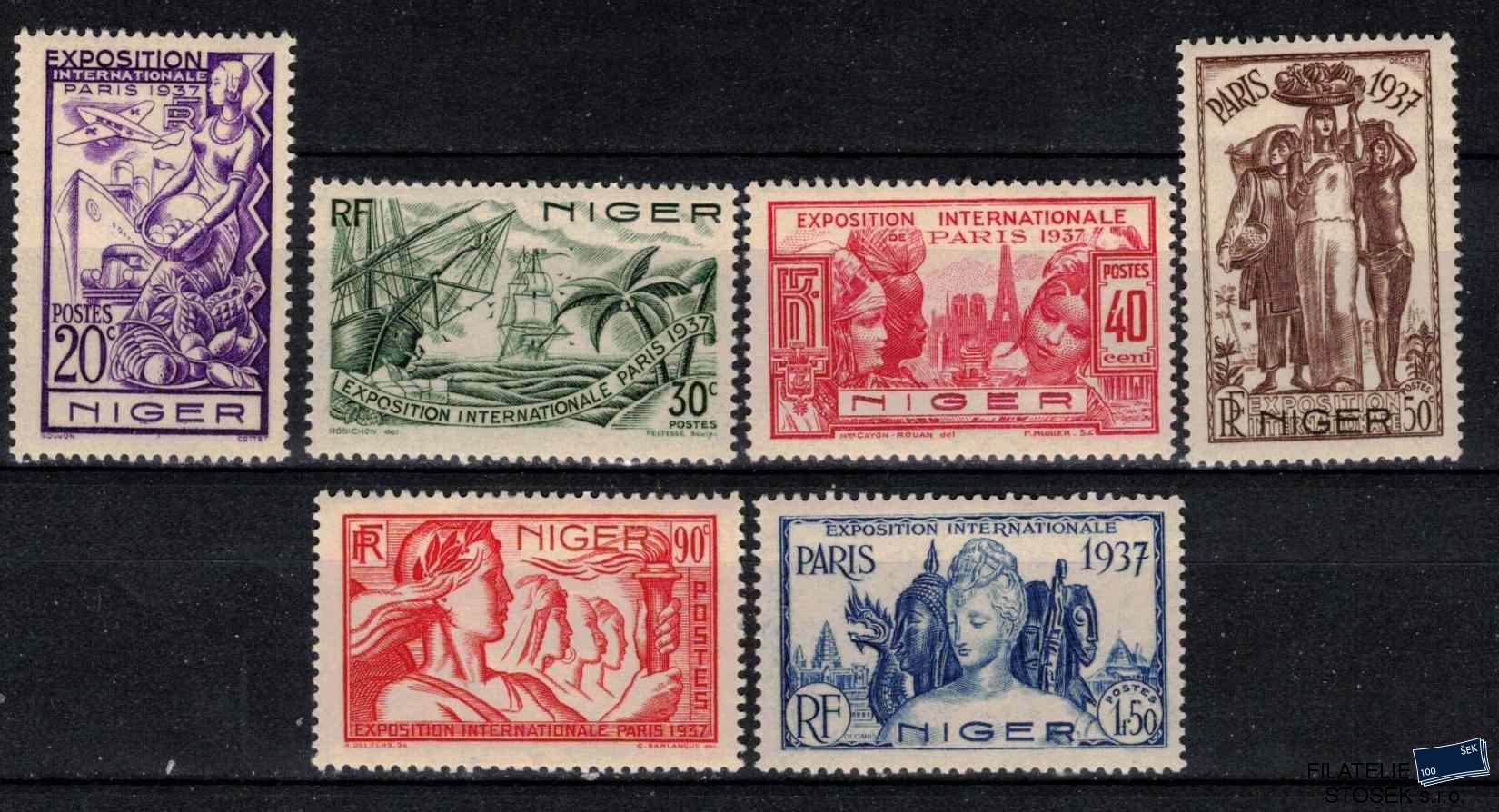 Niger známky 1937 Exposition internationale de Paris