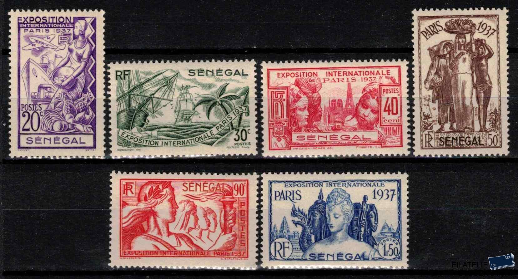 Senegal známky 1937 Exposition internationale de Paris