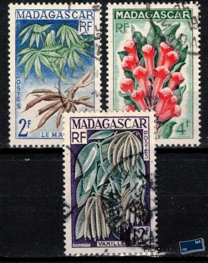 Madagascar známky Yv 332-4