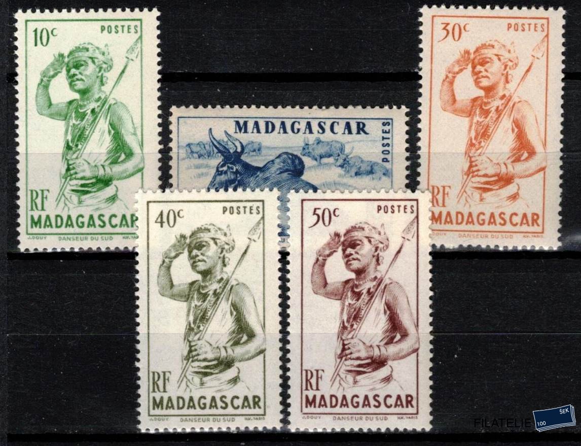 Madagascar známky Yv 300-304 setava známek