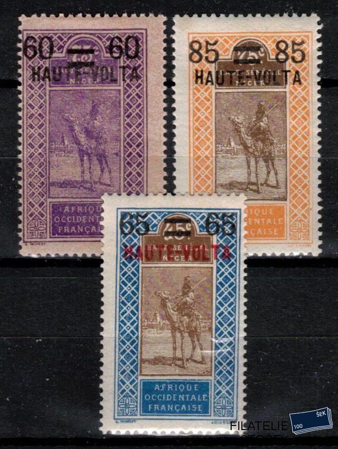 Haute Volta známky Yv 21-3