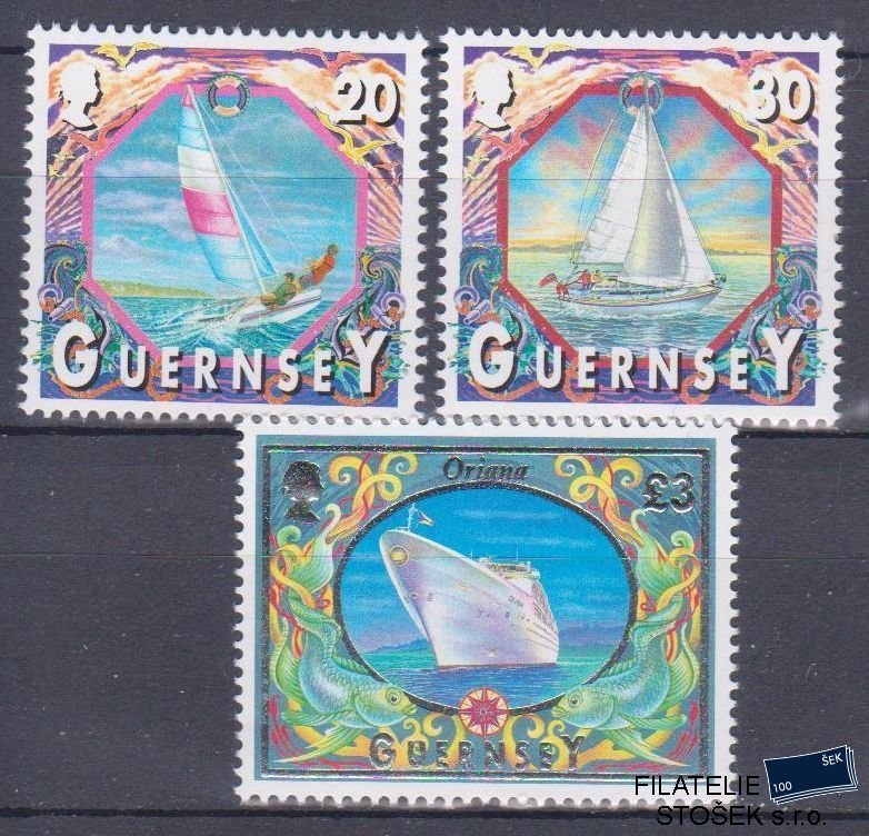 Guersney známky Mi 855-57