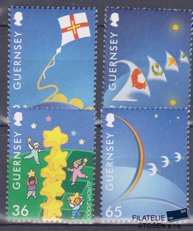 Guersney známky Mi 851-54