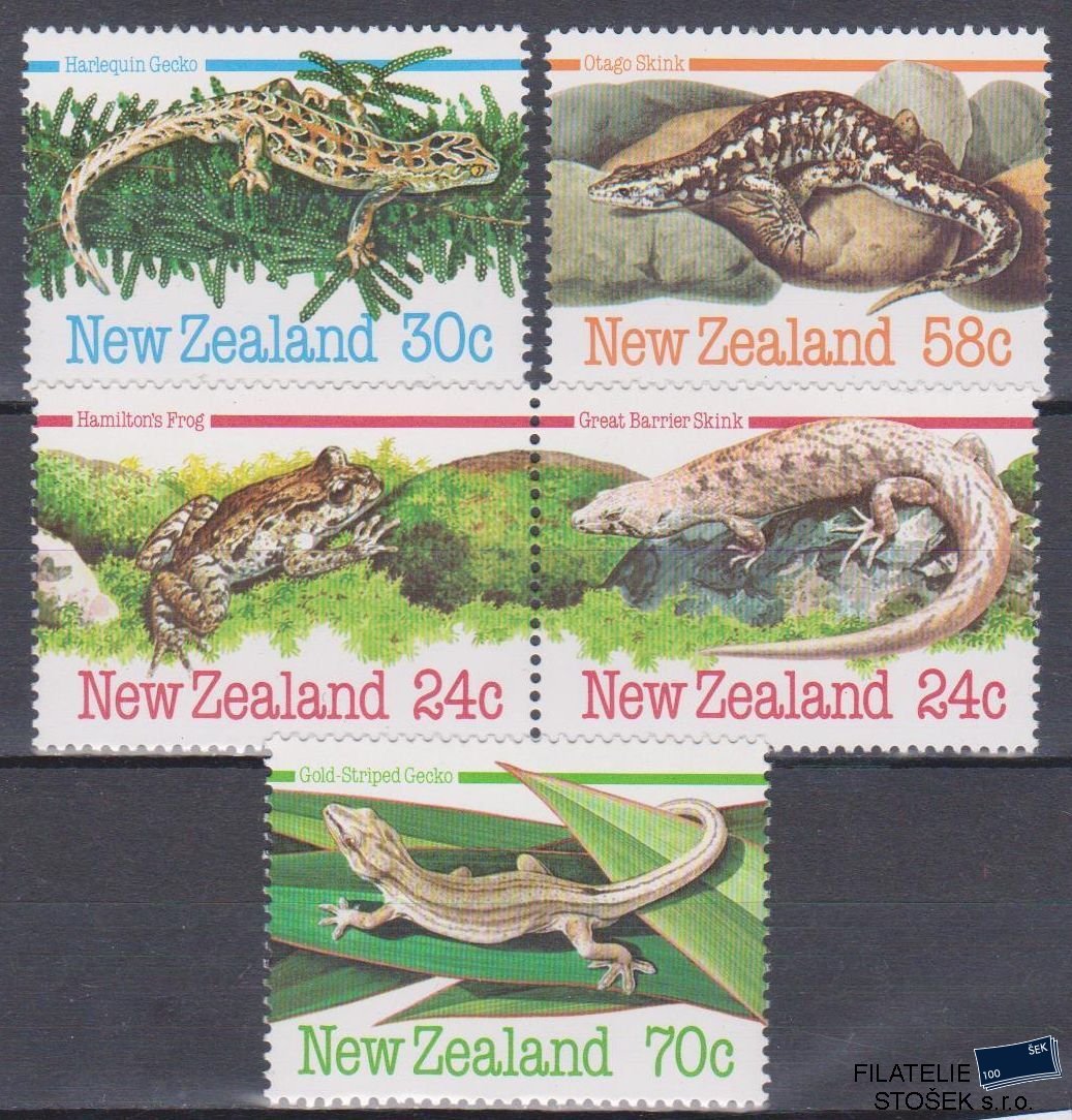 New Zéland známky Mi 901-5