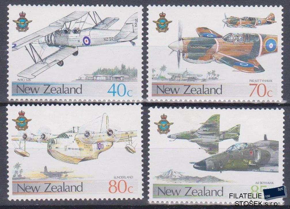 New Zéland známky Mi 992-95