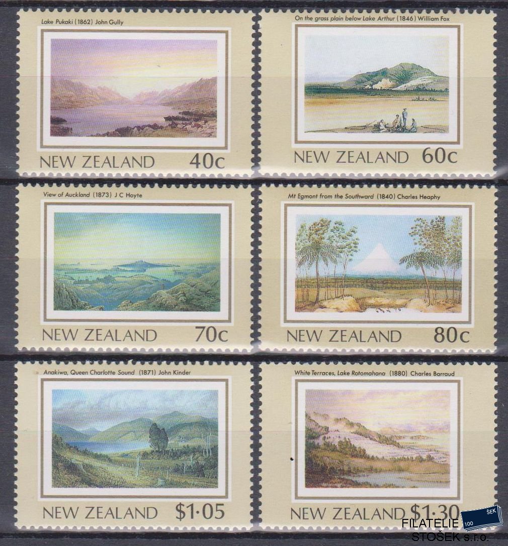 New Zéland známky Mi 1041-46