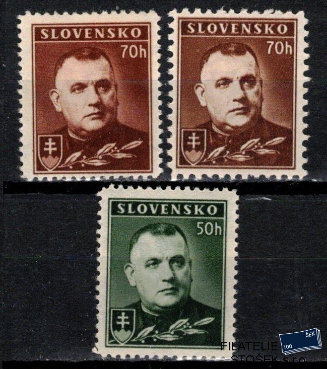 Slovensko známky 43-4 Yz