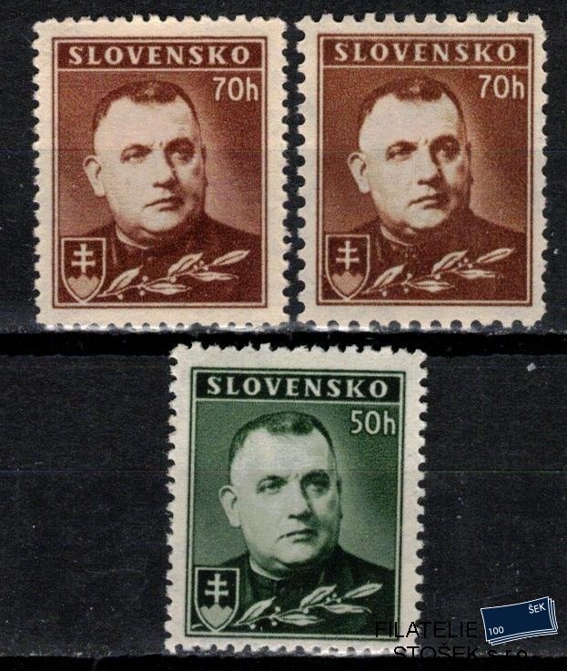 Slovensko známky 43-4 Yz