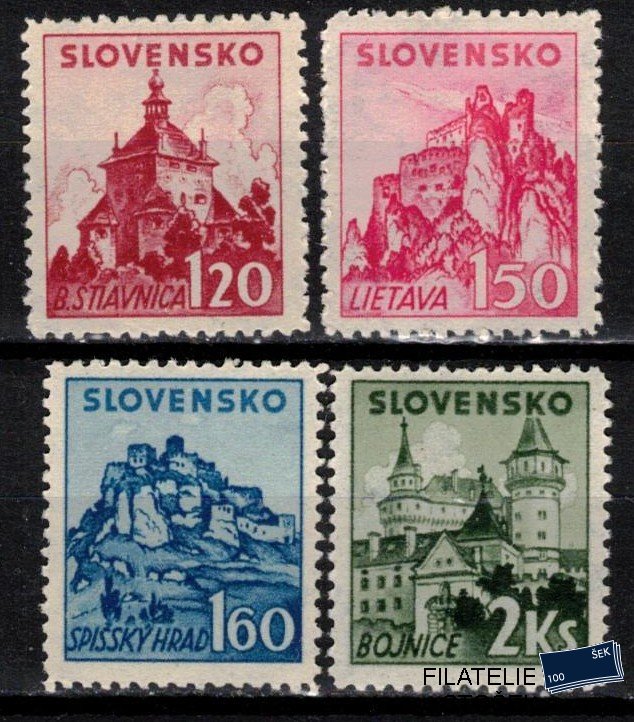 Slovensko známky 52-5