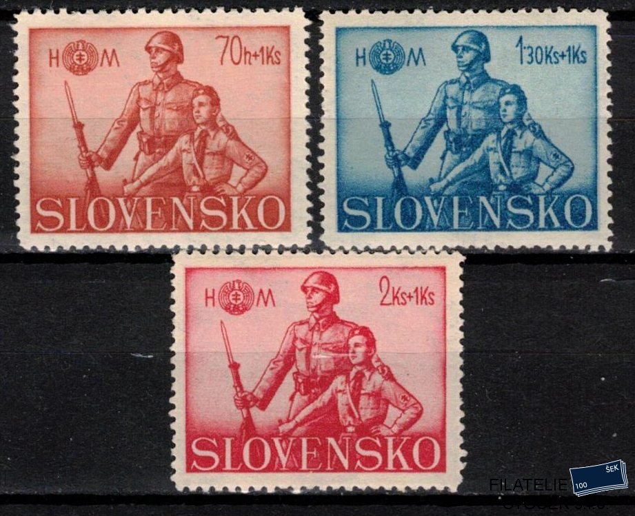 Slovensko známky 65-7