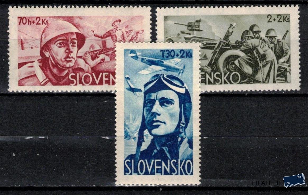Slovensko známky 87-9