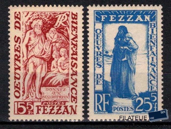 Fezzan známky Yv 54-5
