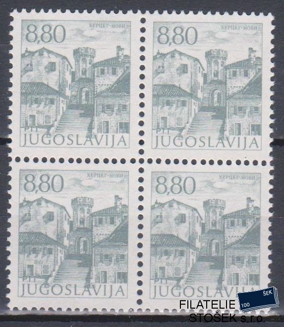 Jugoslávie známky Mi 1947 4 Blok