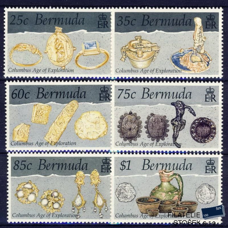 Bermuda známky Mi 0611-6