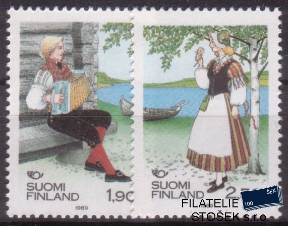 Finsko známky Mi 1084-5