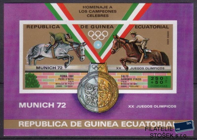 Guinea equatorial Mi Bl.20