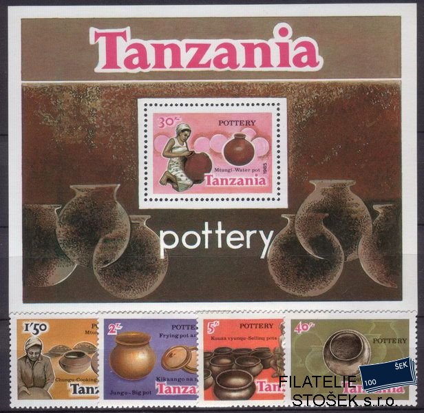 Tanzania Mi 0276-9+Bl.46